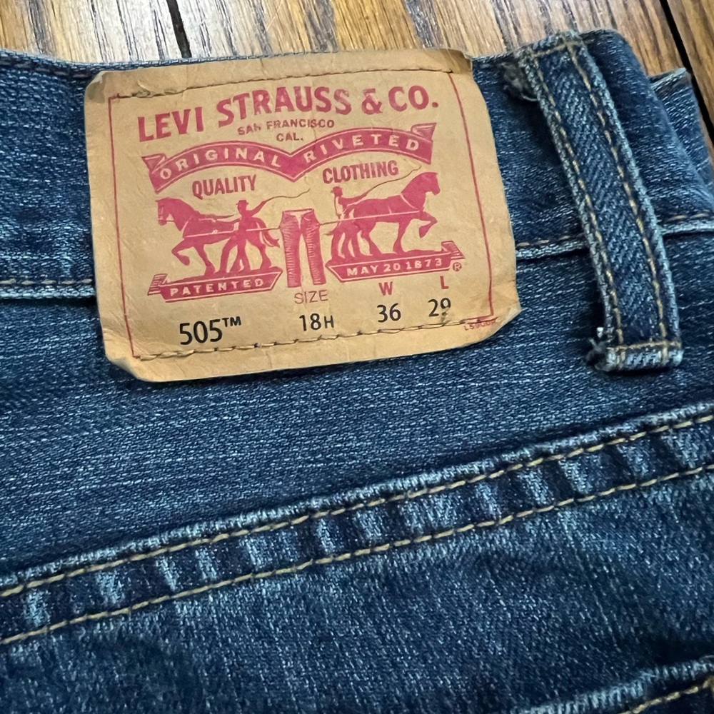 36x30 Men’s Levi’s 505 jeans